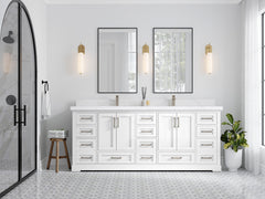 Boston 84 in. W x 22 in. D Double Sink Bathroom Vanity - photo 4