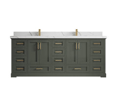 Boston 84 in. W x 22 in. D Double Sink Bathroom Vanity - photo 22