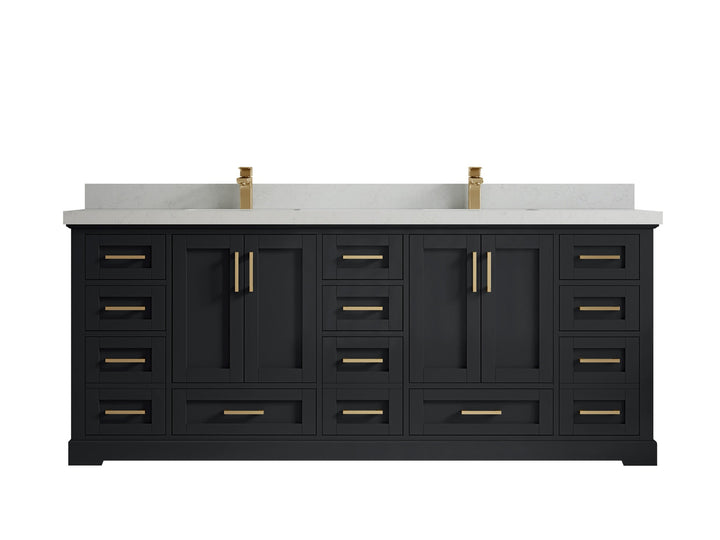 Boston 84 in. W x 22 in. D Double Sink Bathroom Vanity - photo 15