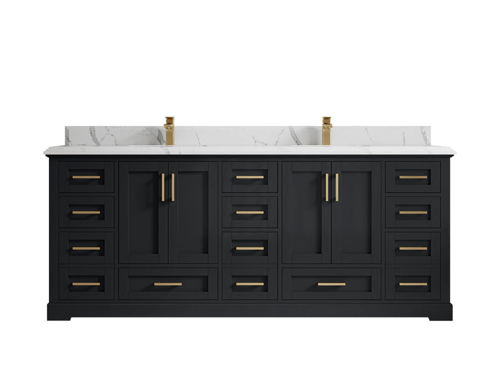 Boston 84 in. W x 22 in. D Double Sink Bathroom Vanity - photo 45