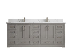Boston 84 in. W x 22 in. D Double Sink Bathroom Vanity - photo 22