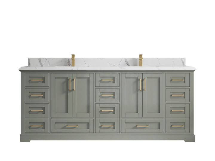 Boston 84 in. W x 22 in. D Double Sink Bathroom Vanity - photo 44