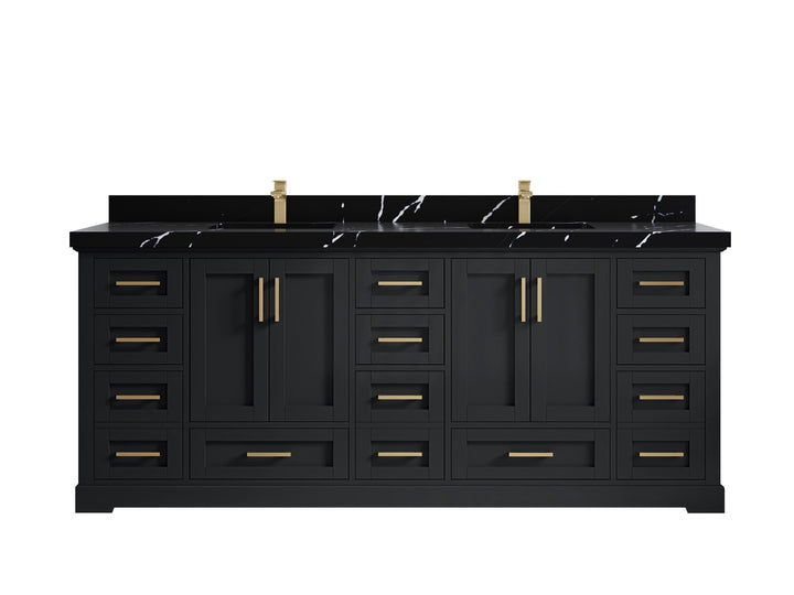 Boston 84 in. W x 22 in. D Double Sink Bathroom Vanity - photo 17