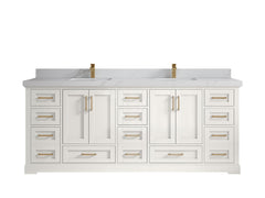 Boston 84 in. W x 22 in. D Double Sink Bathroom Vanity - photo 27
