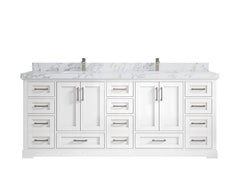 Boston 84 in. W x 22 in. D Double Sink Bathroom Vanity - photo 25