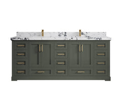 Boston 84 in. W x 22 in. D Double Sink Bathroom Vanity - photo 38