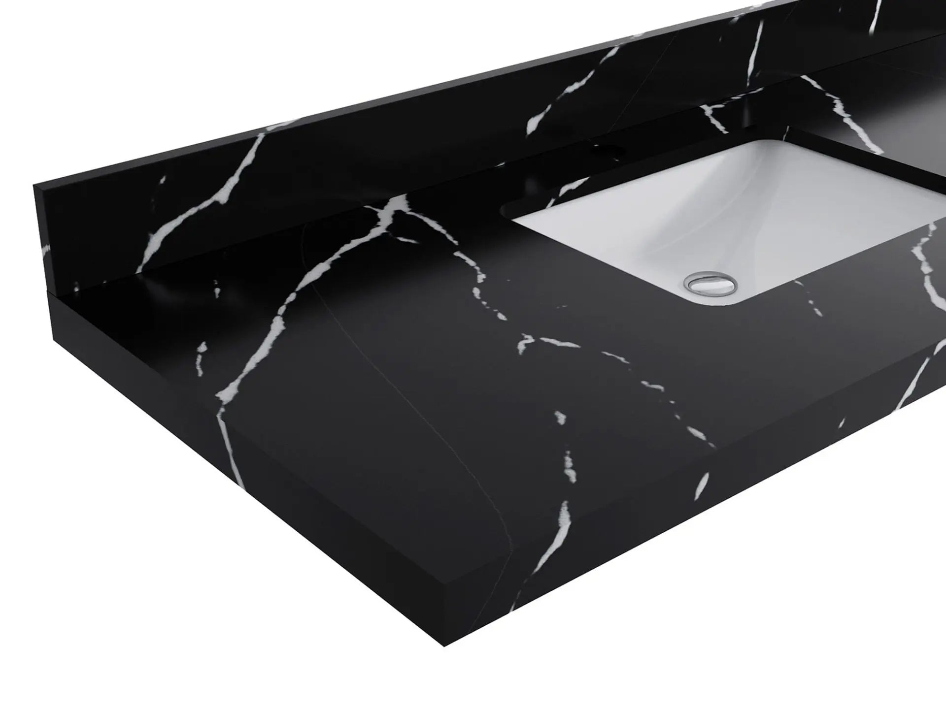 Boston 84 in. W x 22 in. D Double Sink Bathroom Vanity - Willow Bath and Vanity