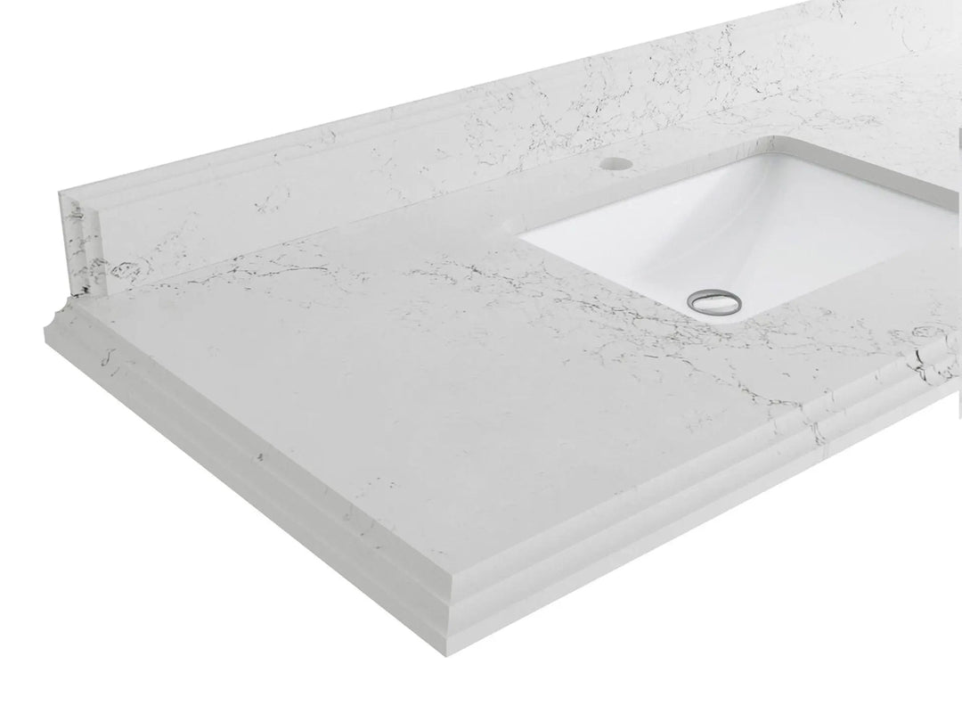 Boston 84 in. W x 22 in. D Double Sink Bathroom Vanity - Willow Bath and Vanity