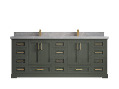 Boston 84 in. W x 22 in. D Double Sink Bathroom Vanity - photo 30