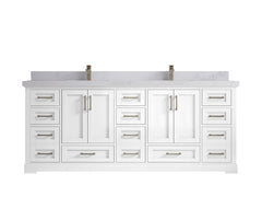 Boston 84 in. W x 22 in. D Double Sink Bathroom Vanity - photo 23