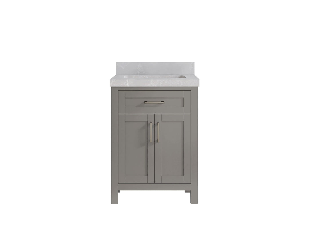 Cambridge 24 in. W x 22 in. D Single Sink Bathroom Vanity - Willow Bath and Vanity