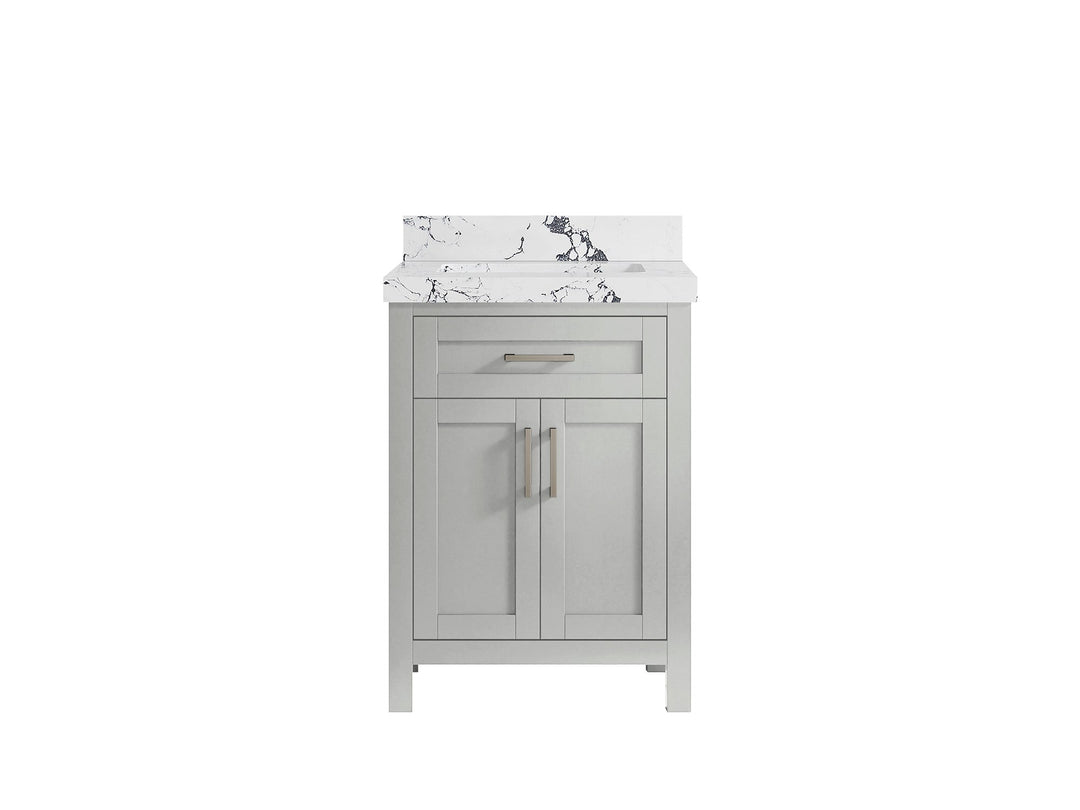 Cambridge 24 in. W x 22 in. D Single Sink Bathroom Vanity - Willow Bath and Vanity