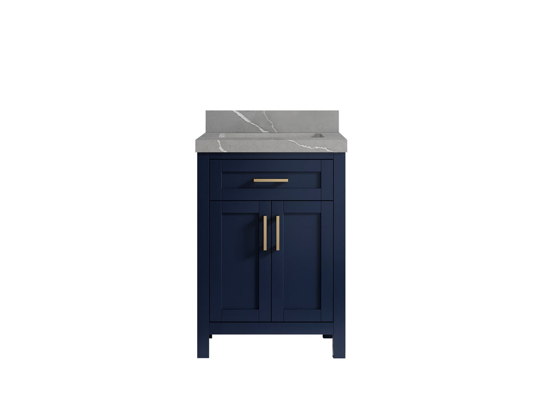 Cambridge 24 in. W x 22 in. D Single Sink Bathroom Vanity - Willow Bath and Vanity