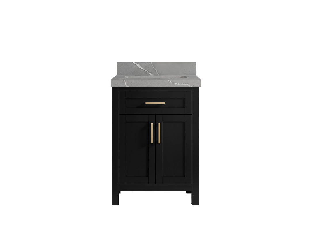 Cambridge 24 in. W x 22 in. D Single Sink Bathroom Vanity - Willow Bath and Vanity