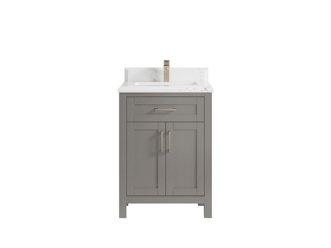 Cambridge 24 in. W x 22 in. D Single Sink Bathroom Vanity - Willow Bath and Vanity