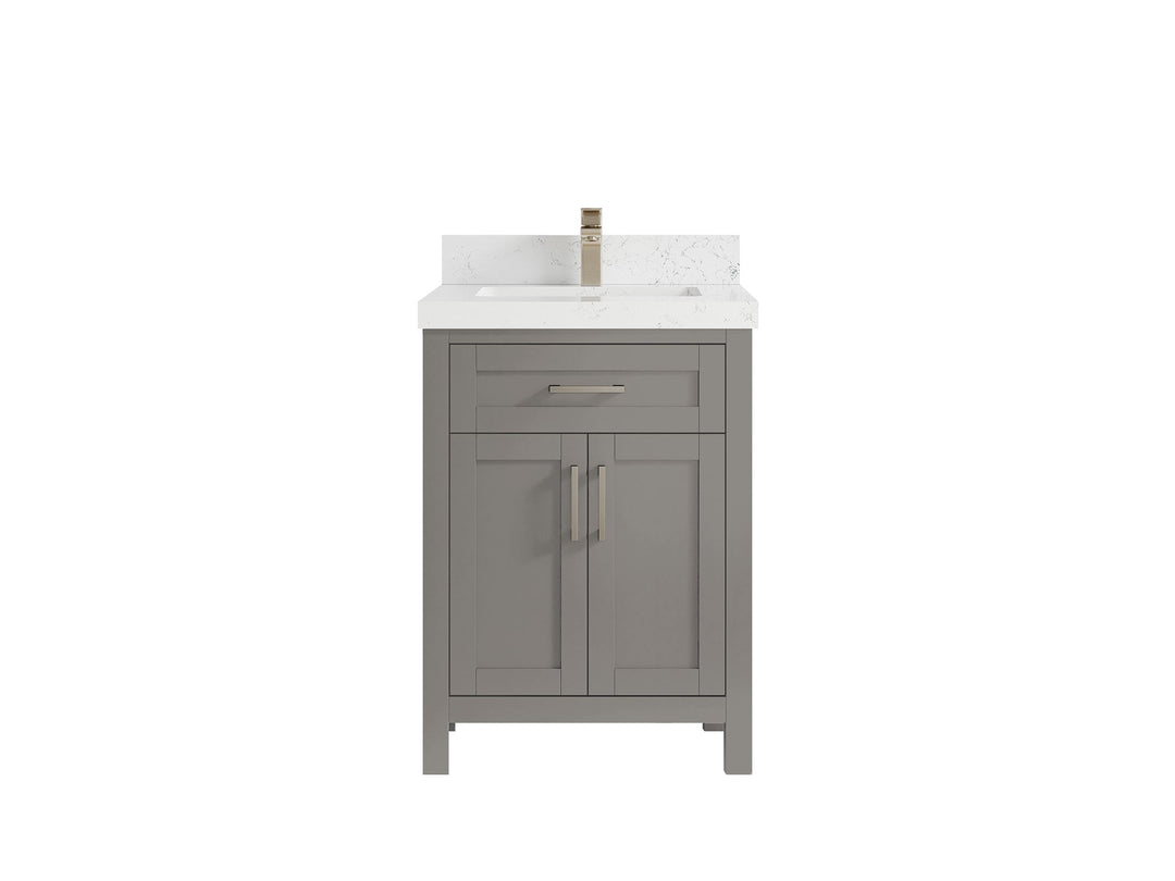 Cambridge 24 in. W x 22 in. D Single Sink Bathroom Vanity - Willow Bath and Vanity