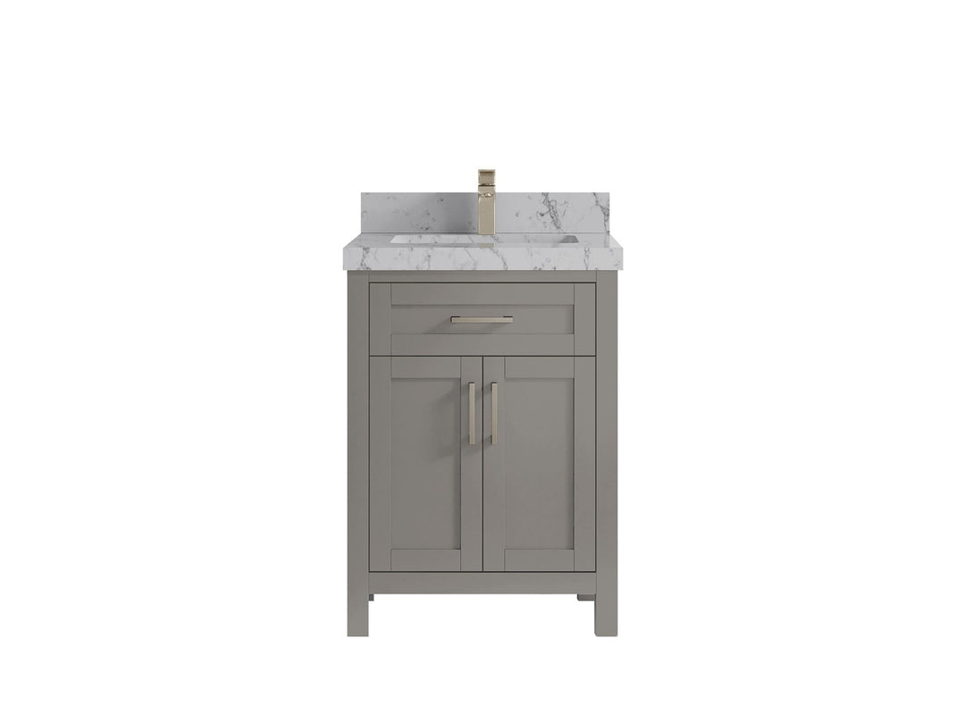 Cambridge 24 in. W x 22 in. D Single Sink Bathroom Vanity - Willow Bath and Vanity