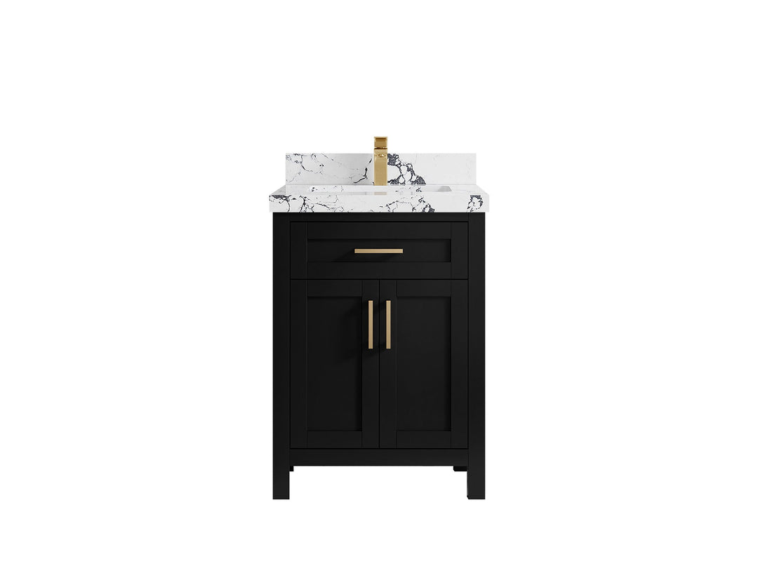 Cambridge 24 in. W x 22 in. D Single Sink Bathroom Vanity - Willow Bath and Vanity