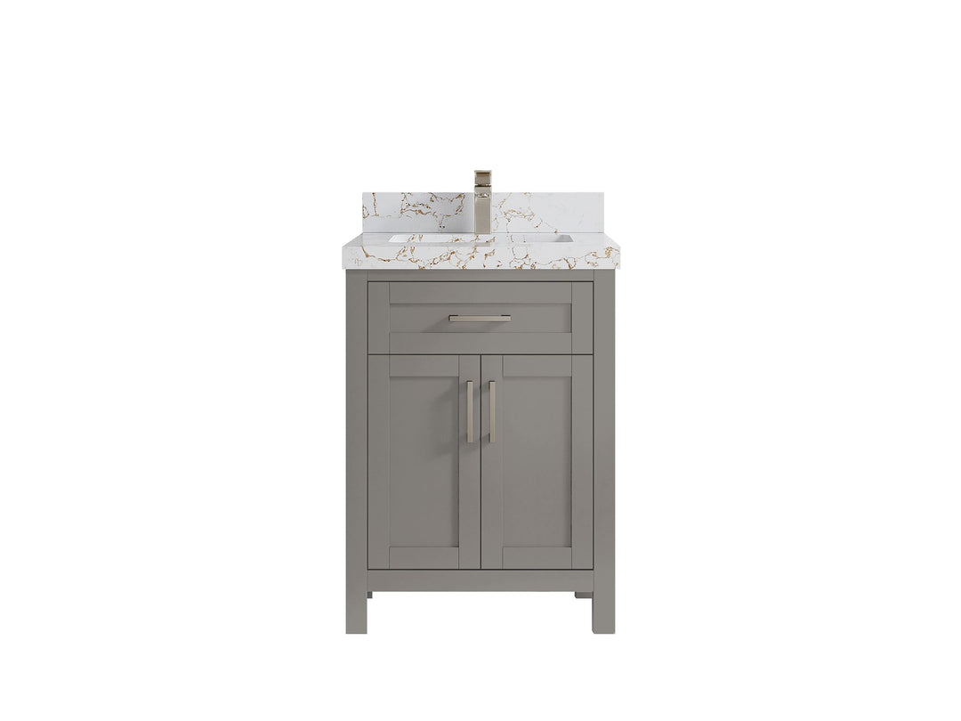 Cambridge 24 in. W x 22 in. D Single Sink Bathroom Vanity - Willow Bath and Vanity