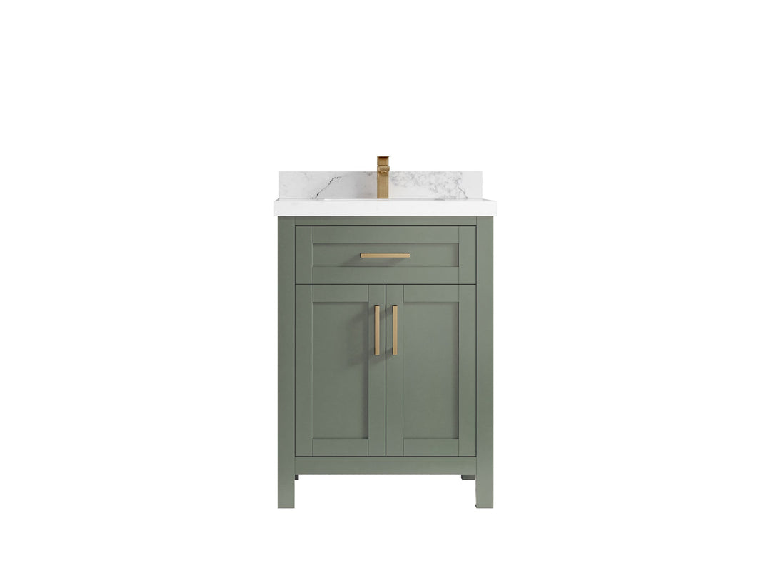 Cambridge 24 in. W x 22 in. D Single Sink Bathroom Vanity - Willow Bath and Vanity