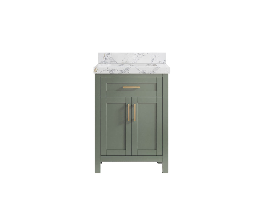 Cambridge 24 in. W x 22 in. D Single Sink Bathroom Vanity - Willow Bath and Vanity