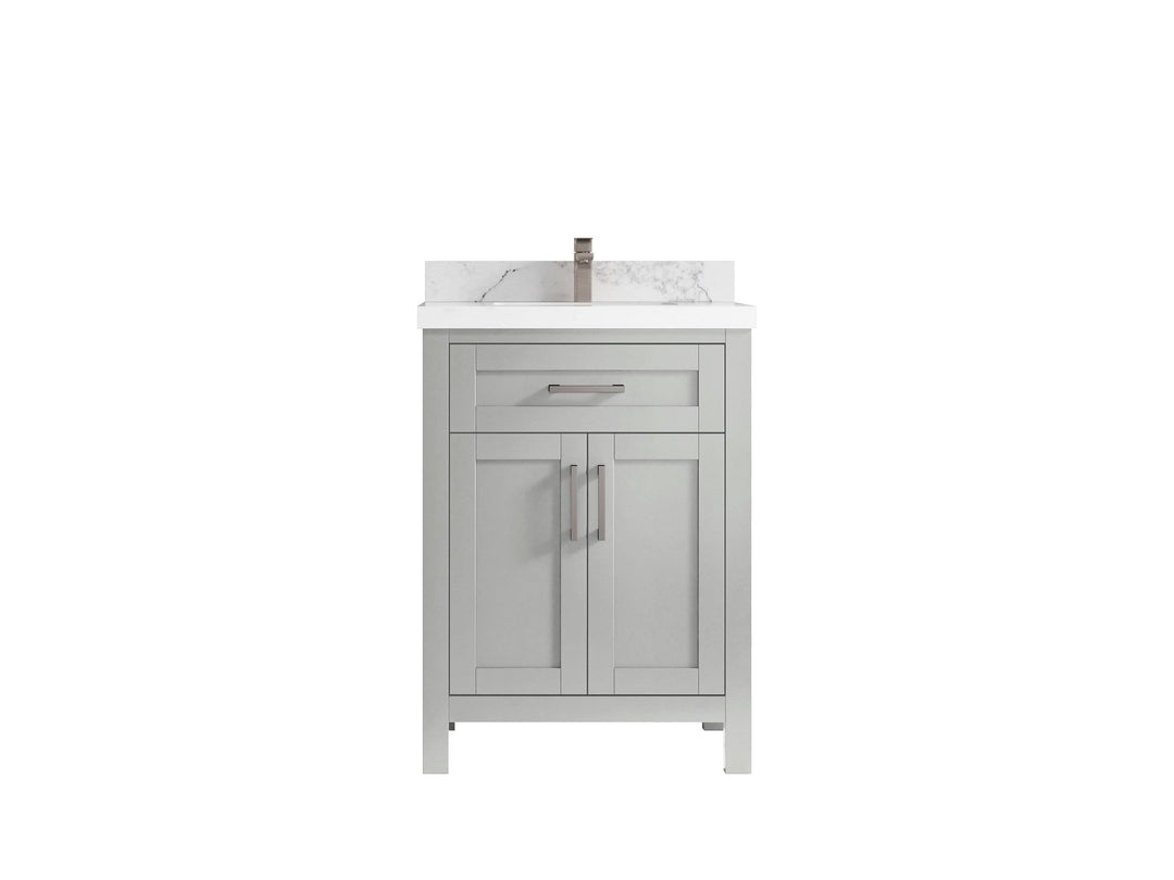 Cambridge 24 in. W x 22 in. D Single Sink Bathroom Vanity - Willow Bath and Vanity