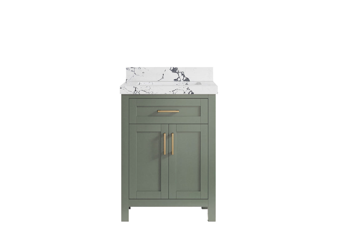 Cambridge 24 in. W x 22 in. D Single Sink Bathroom Vanity - Willow Bath and Vanity