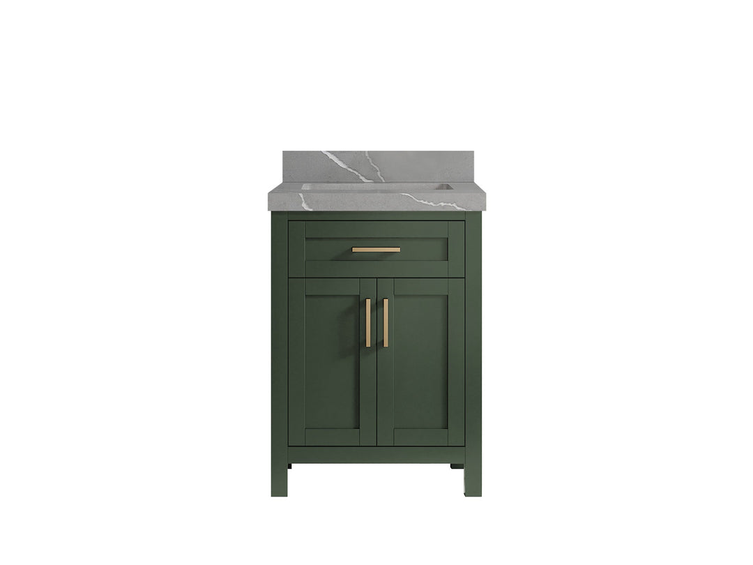 Cambridge 24 in. W x 22 in. D Single Sink Bathroom Vanity - Willow Bath and Vanity