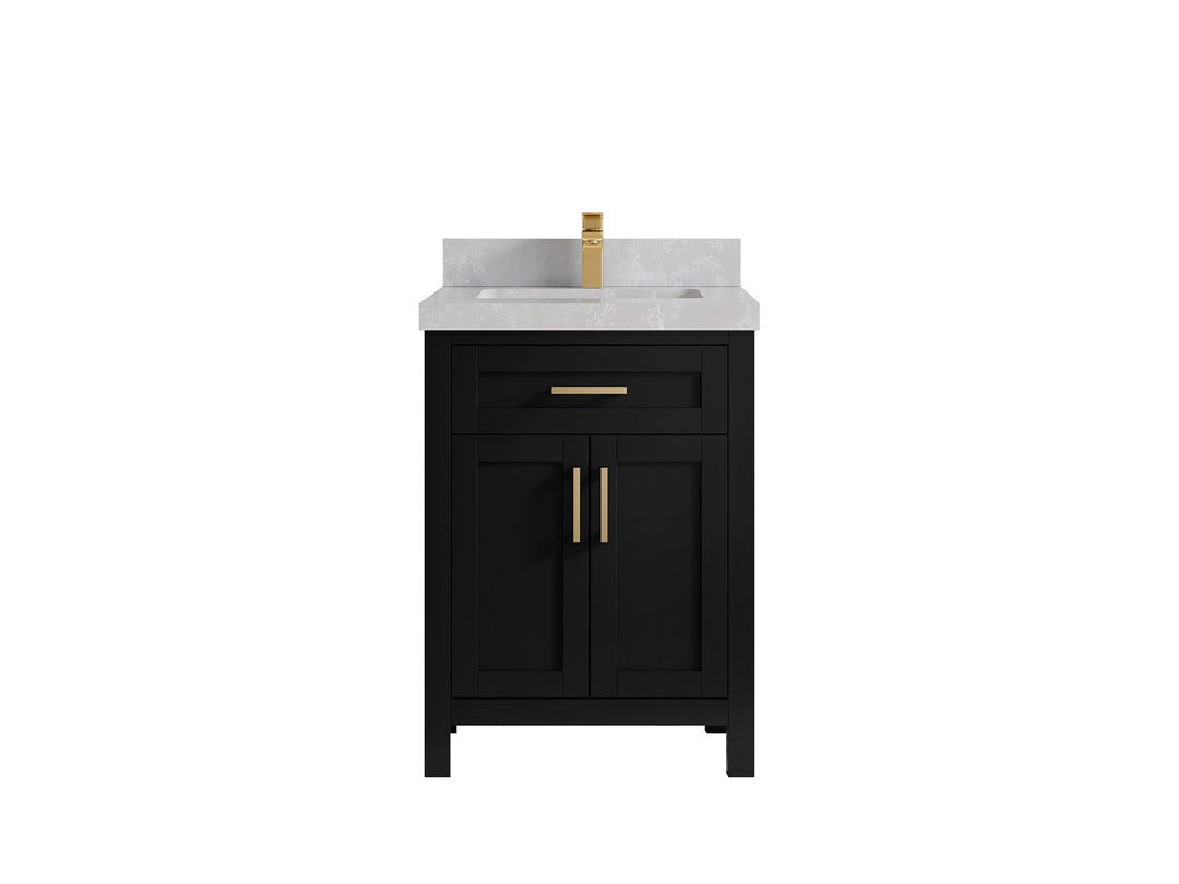 Cambridge 24 in. W x 22 in. D Single Sink Bathroom Vanity - Willow Bath and Vanity