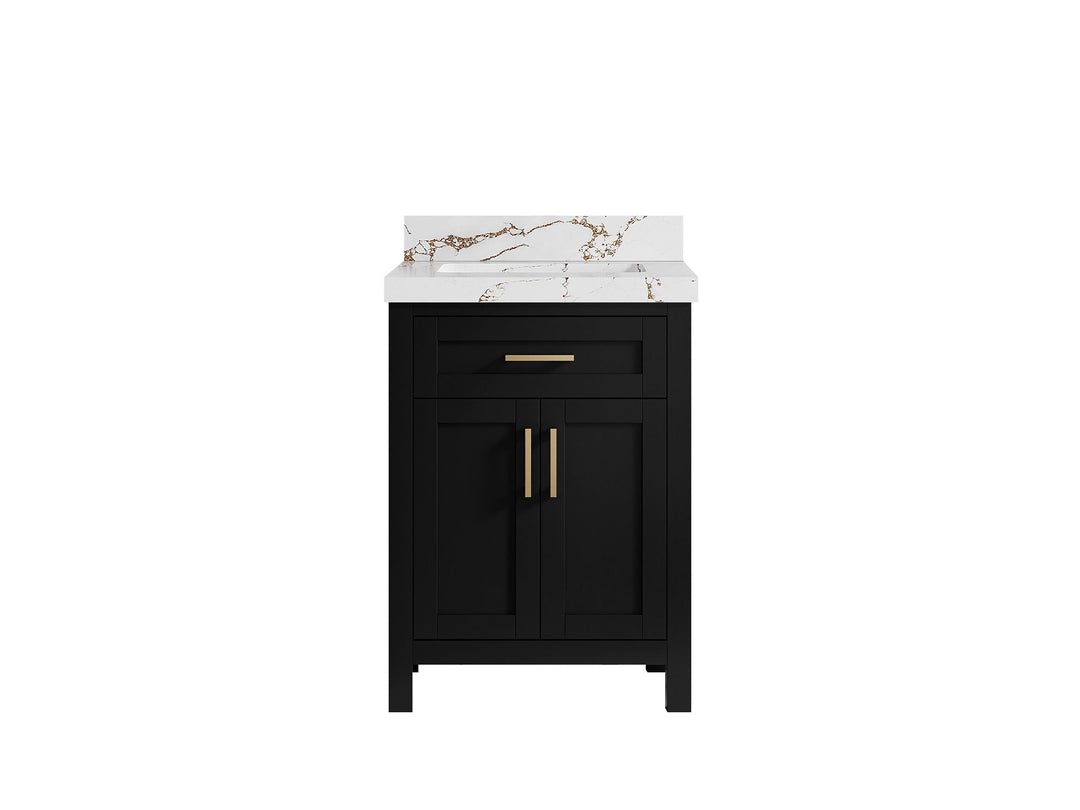 Cambridge 24 in. W x 22 in. D Single Sink Bathroom Vanity - Willow Bath and Vanity