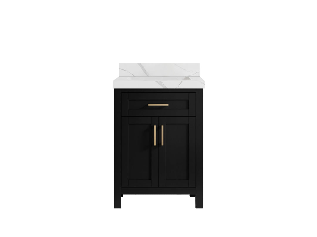 Cambridge 24 in. W x 22 in. D Single Sink Bathroom Vanity - Willow Bath and Vanity