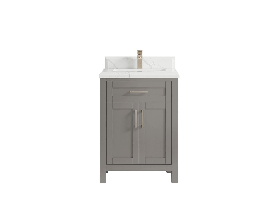 Cambridge 24 in. W x 22 in. D Single Sink Bathroom Vanity - Willow Bath and Vanity