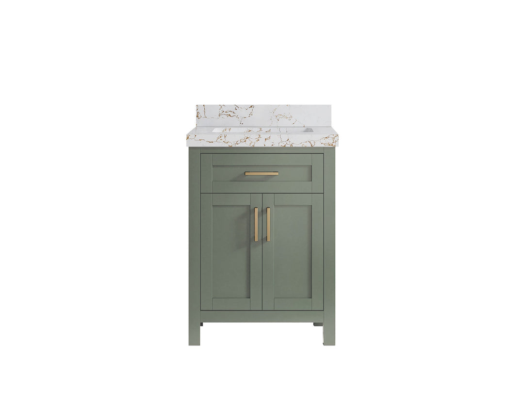 Cambridge 24 in. W x 22 in. D Single Sink Bathroom Vanity - Willow Bath and Vanity