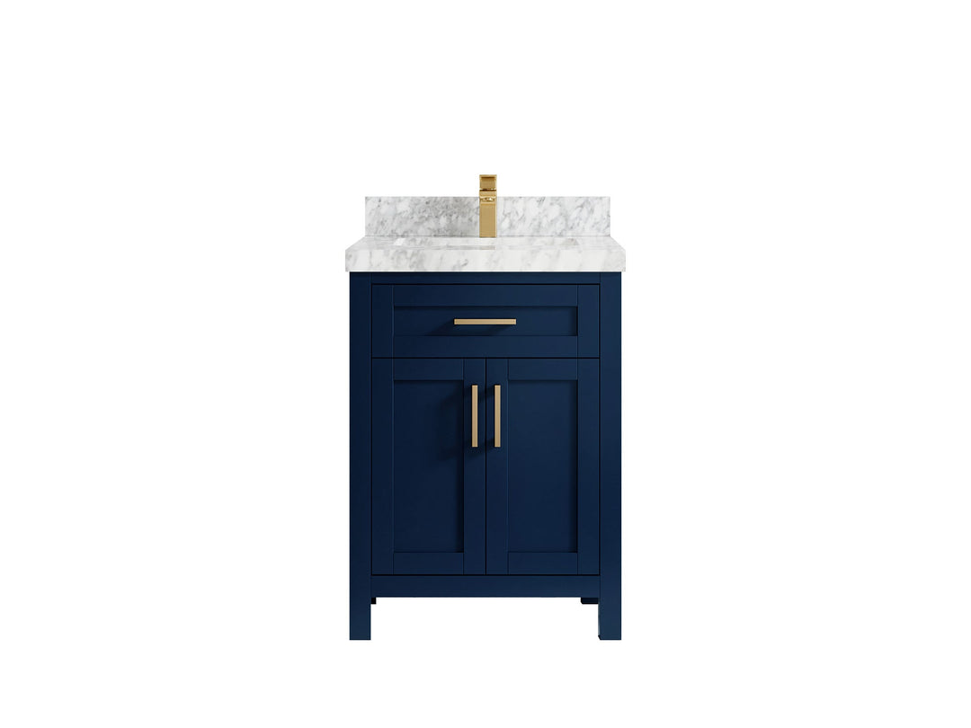 Cambridge 24 in. W x 22 in. D Single Sink Bathroom Vanity | 
              
                Navy Blue
                
                  
             - CAM_NB_CA_SN_24 - photo №4