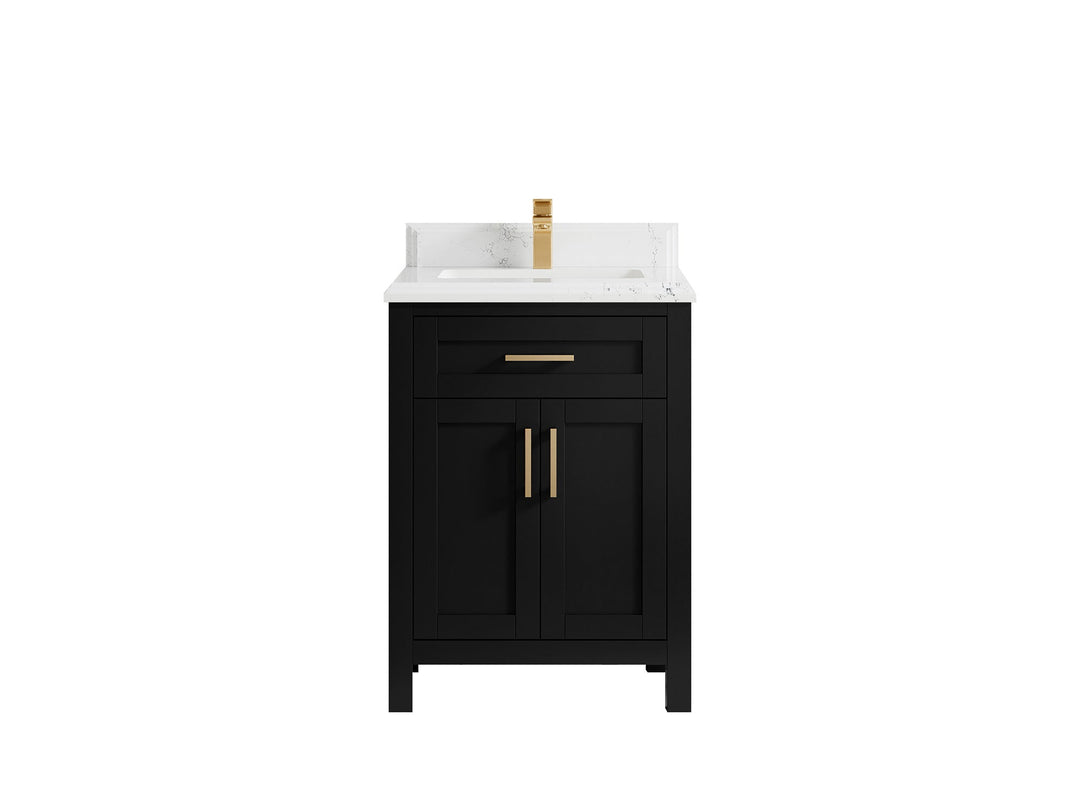 Cambridge 24 in. W x 22 in. D Single Sink Bathroom Vanity - Willow Bath and Vanity