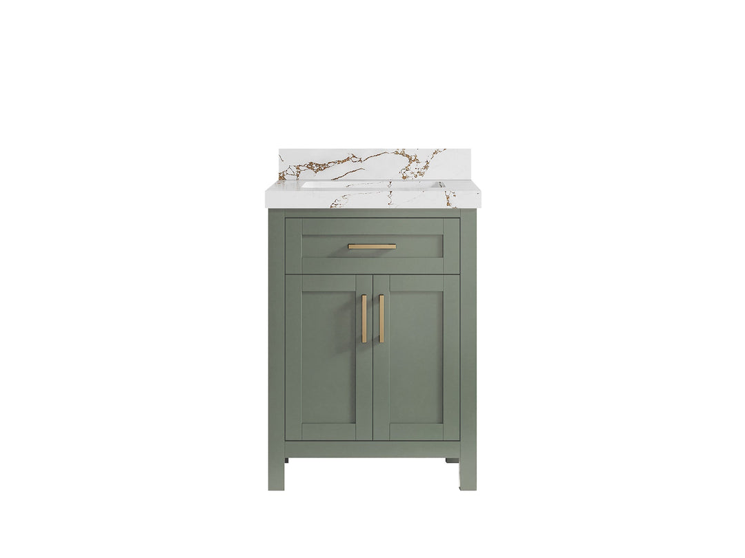 Cambridge 24 in. W x 22 in. D Single Sink Bathroom Vanity - Willow Bath and Vanity