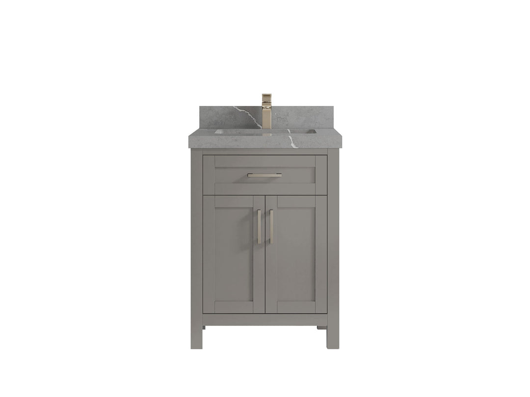 Cambridge 24 in. W x 22 in. D Single Sink Bathroom Vanity - Willow Bath and Vanity