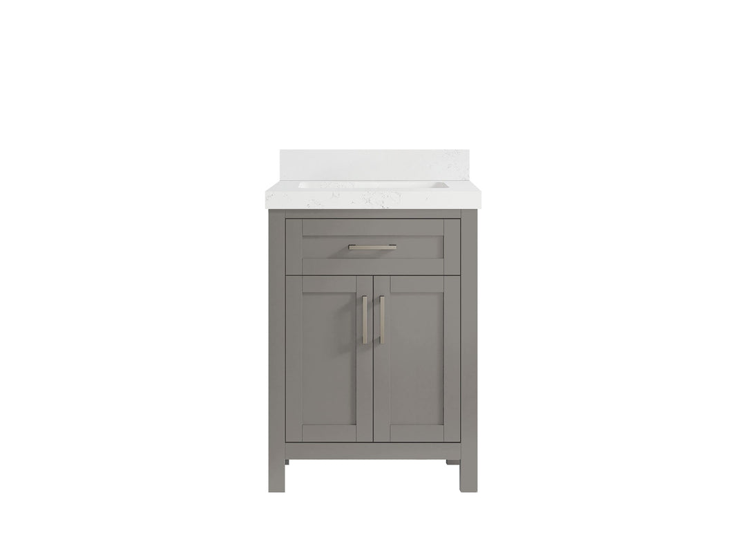 Cambridge 24 in. W x 22 in. D Single Sink Bathroom Vanity - Willow Bath and Vanity