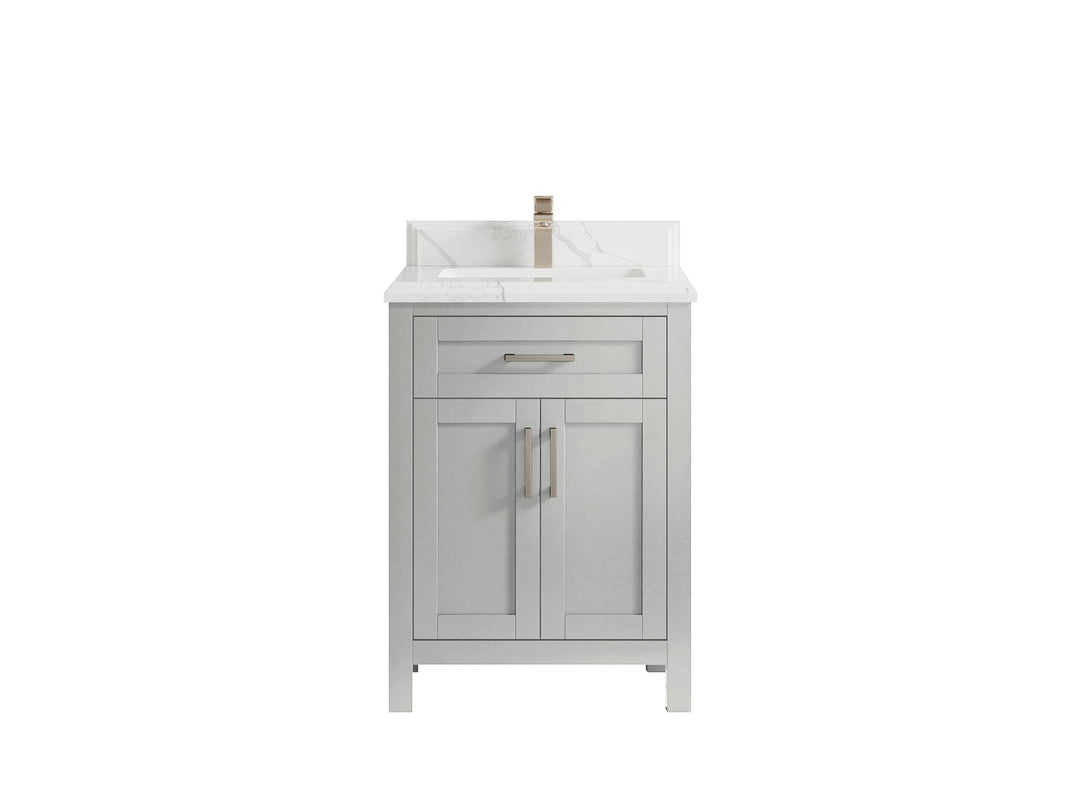 Cambridge 24 in. W x 22 in. D Single Sink Bathroom Vanity - Willow Bath and Vanity
