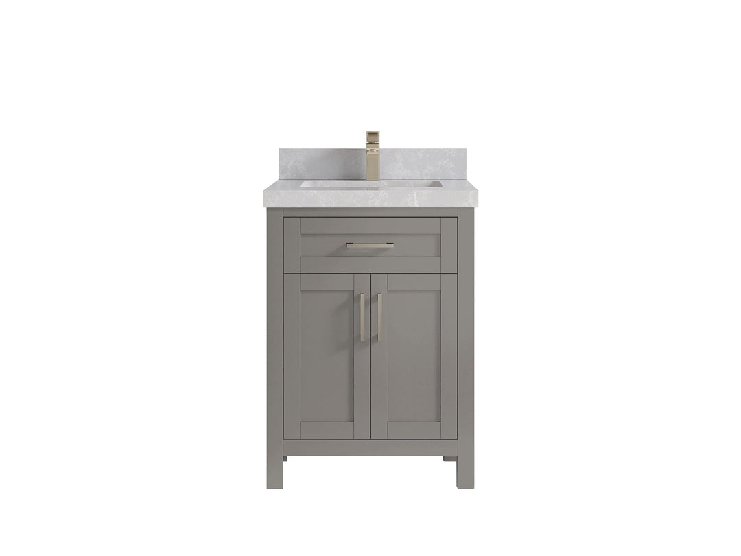 Cambridge 24 in. W x 22 in. D Single Sink Bathroom Vanity - Willow Bath and Vanity
