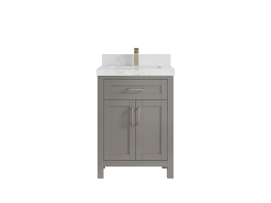 Cambridge 24 in. W x 22 in. D Single Sink Bathroom Vanity - Willow Bath and Vanity