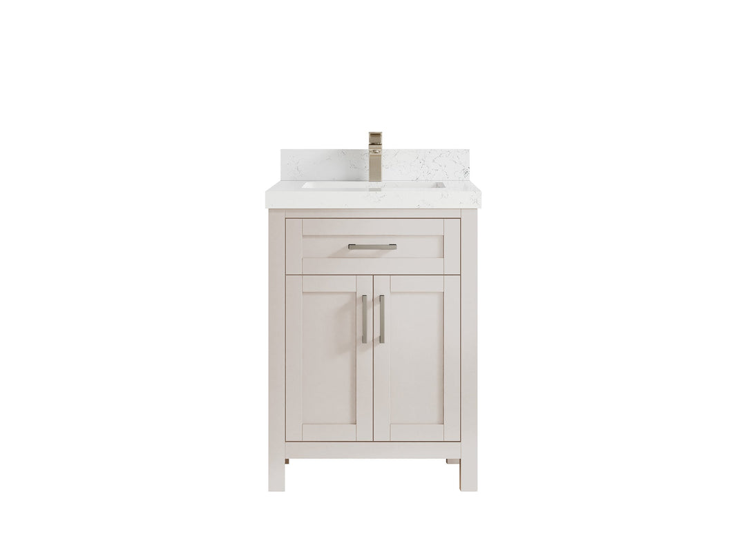 Cambridge 24 in. W x 22 in. D Single Sink Bathroom Vanity - Willow Bath and Vanity