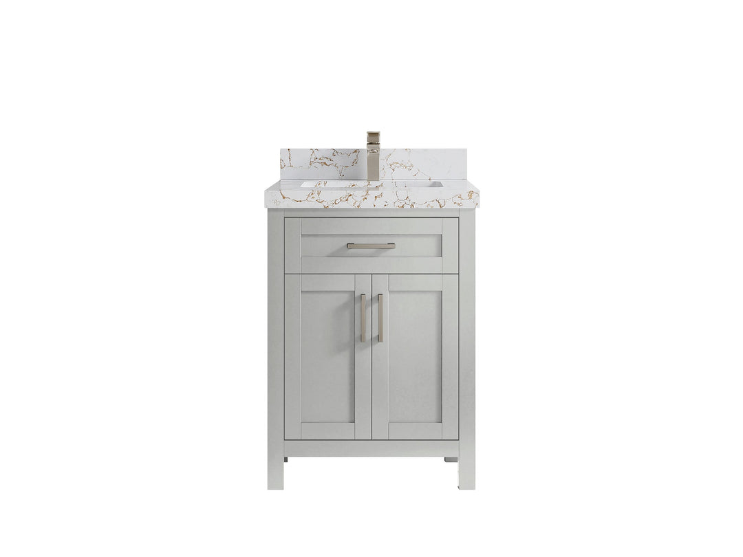 Cambridge 24 in. W x 22 in. D Single Sink Bathroom Vanity - Willow Bath and Vanity