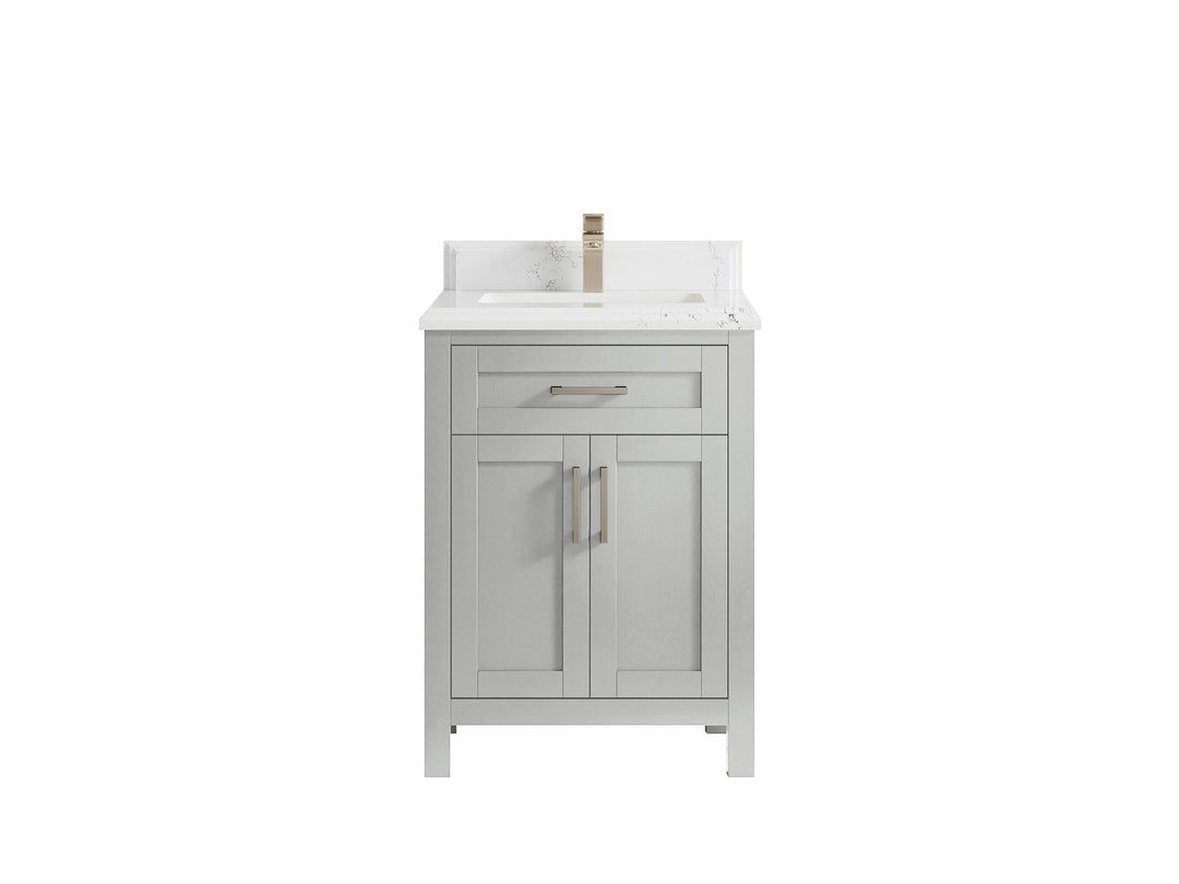 Cambridge 24 in. W x 22 in. D Single Sink Bathroom Vanity - Willow Bath and Vanity