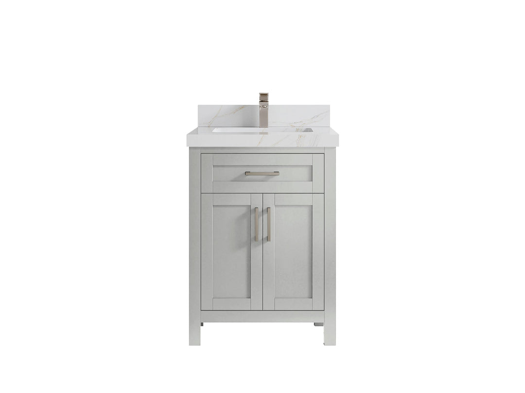 Cambridge 24 in. W x 22 in. D Single Sink Bathroom Vanity - Willow Bath and Vanity