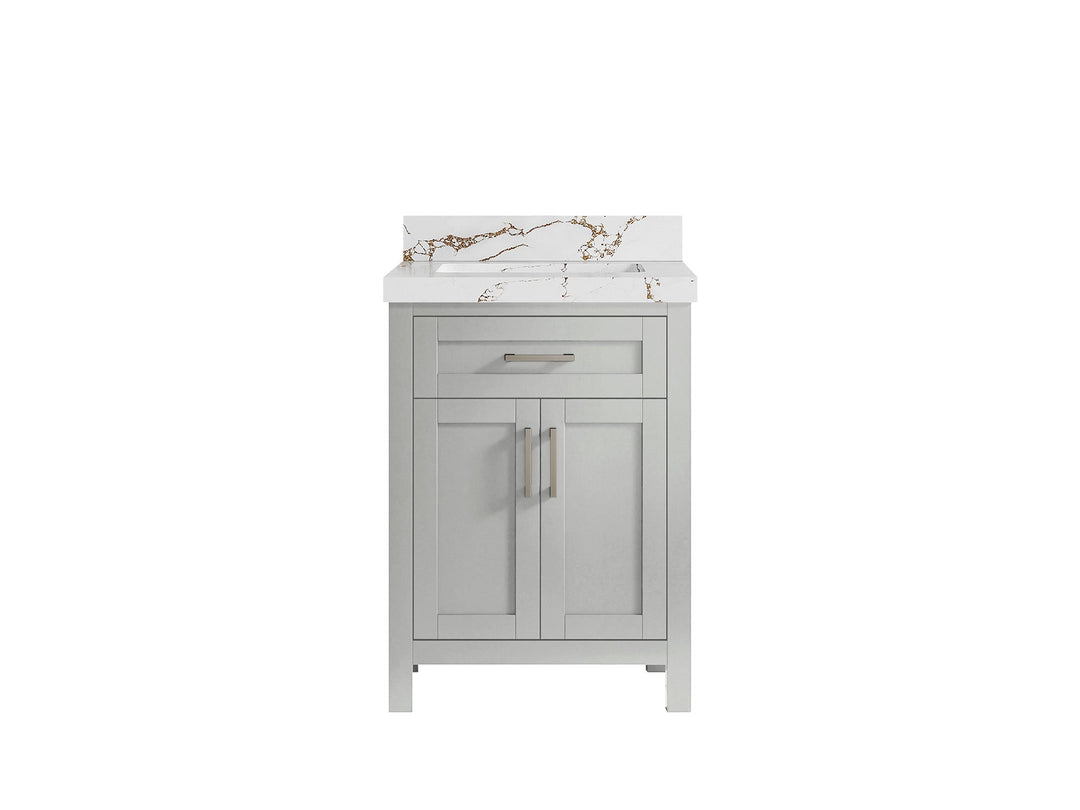 Cambridge 24 in. W x 22 in. D Single Sink Bathroom Vanity - Willow Bath and Vanity