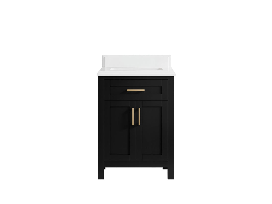 Cambridge 24 in. W x 22 in. D Single Sink Bathroom Vanity - Willow Bath and Vanity