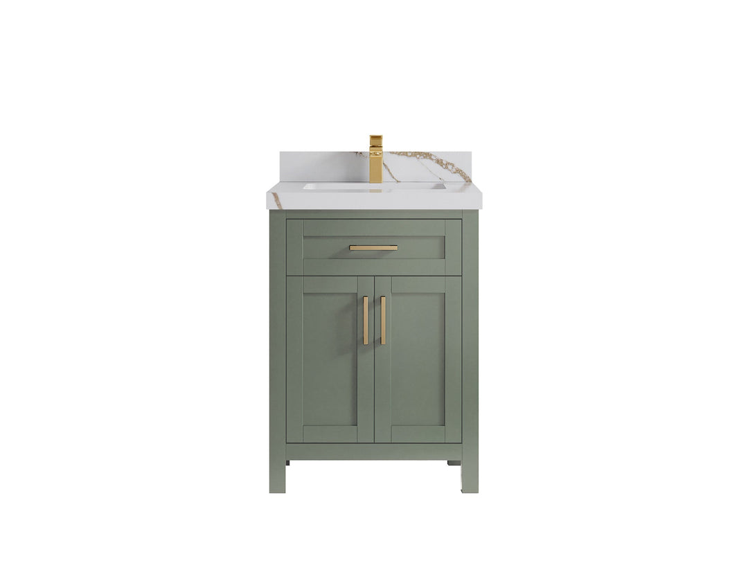 Cambridge 24 in. W x 22 in. D Single Sink Bathroom Vanity - Willow Bath and Vanity