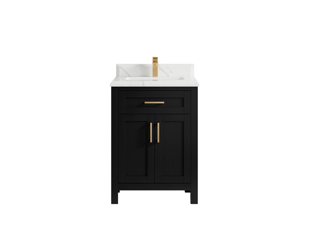 Cambridge 24 in. W x 22 in. D Single Sink Bathroom Vanity - Willow Bath and Vanity