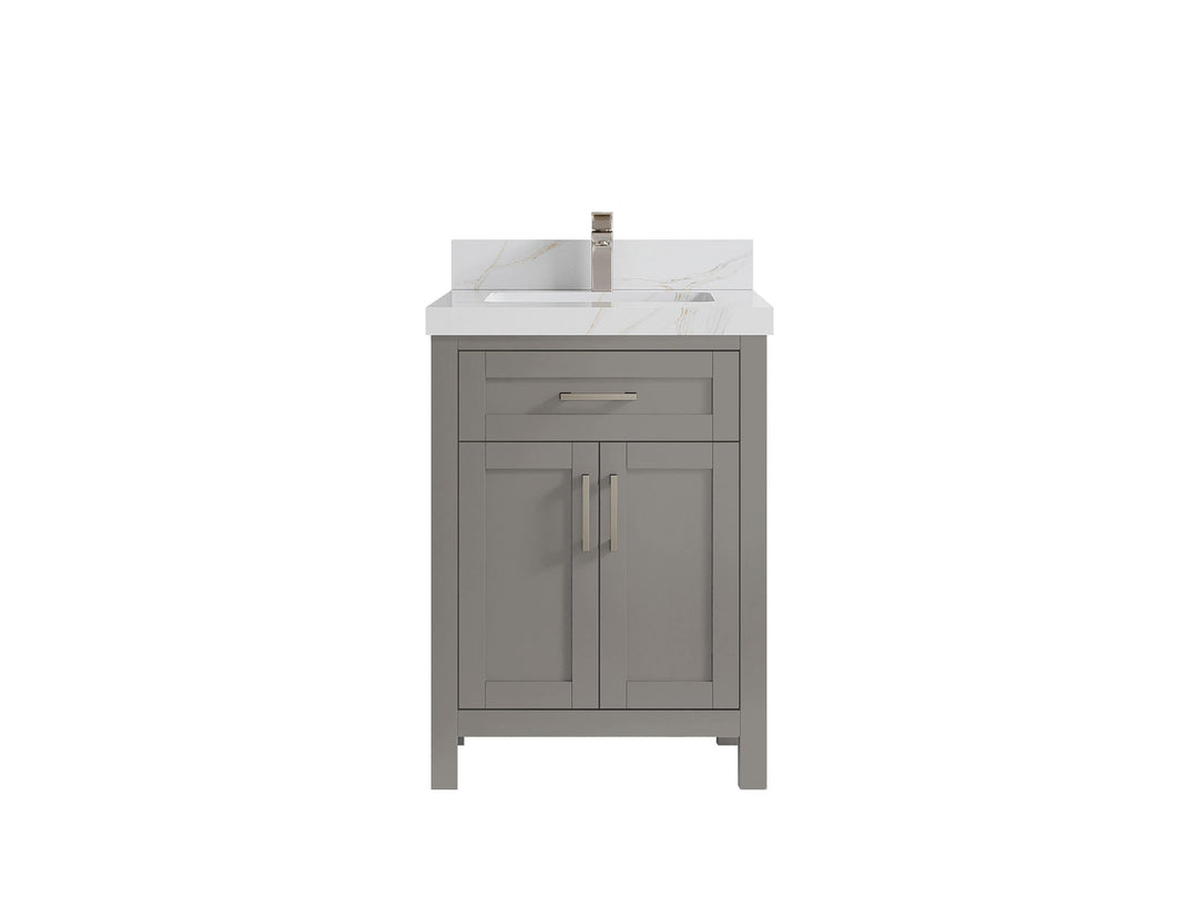 Cambridge 24 in. W x 22 in. D Single Sink Bathroom Vanity - Willow Bath and Vanity